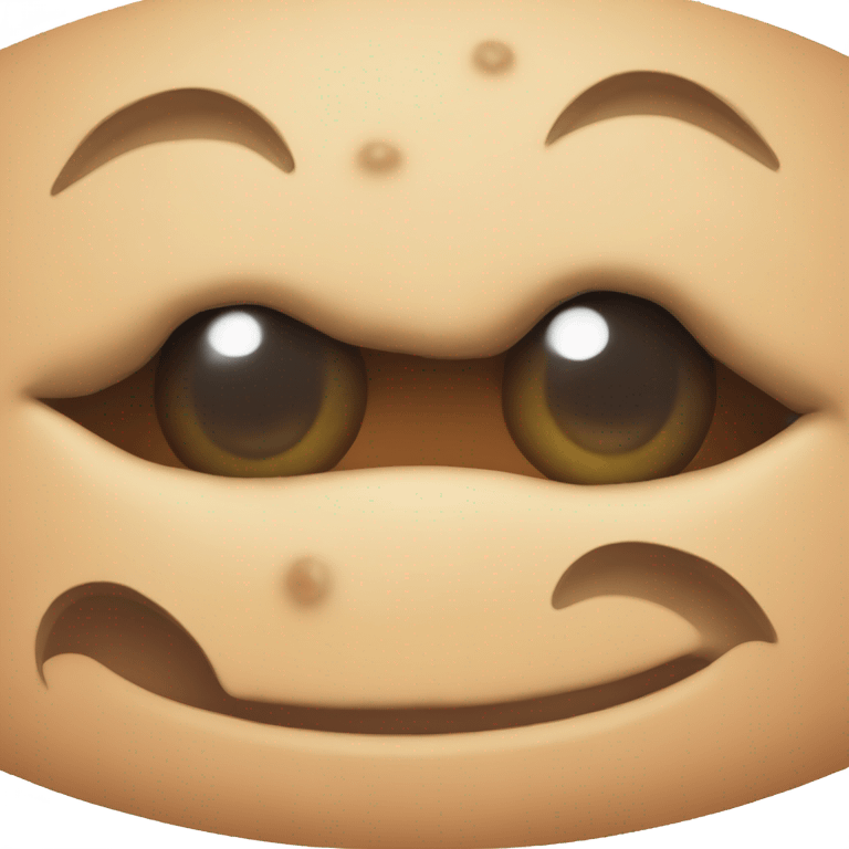 Wart on a nose emoji