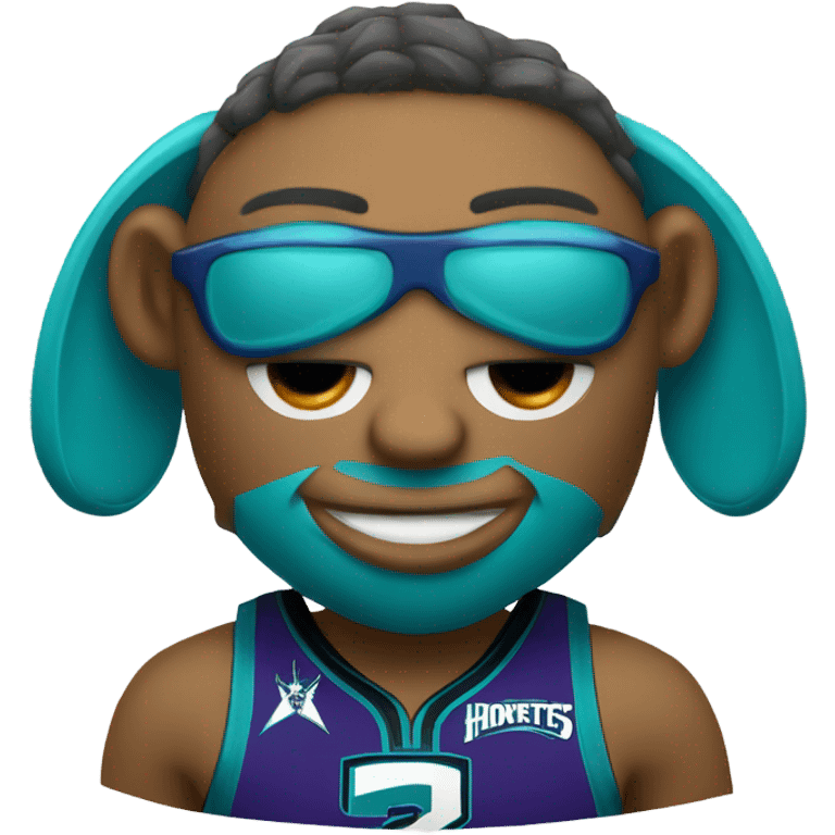 Charlotte hornets mascot emoji