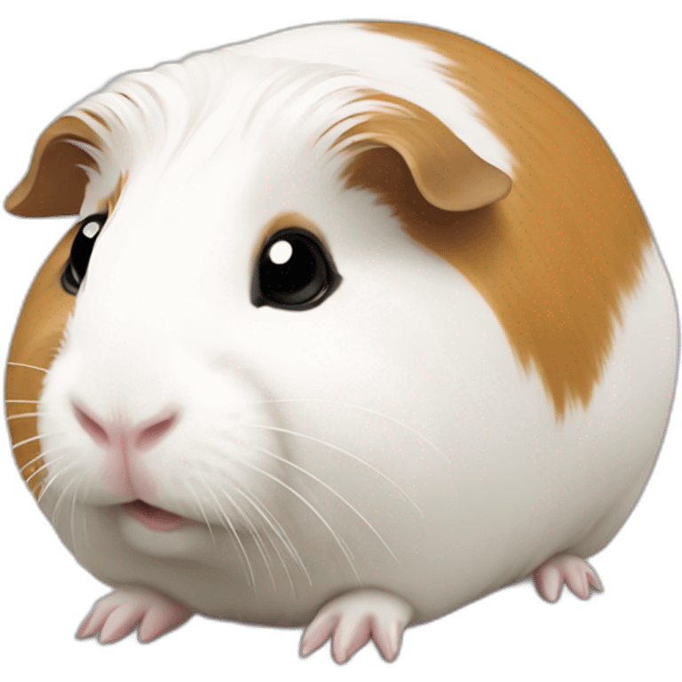 Guinea pig white emoji