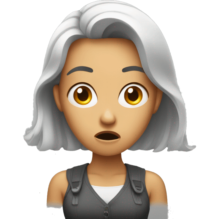 Shocked Woman  emoji