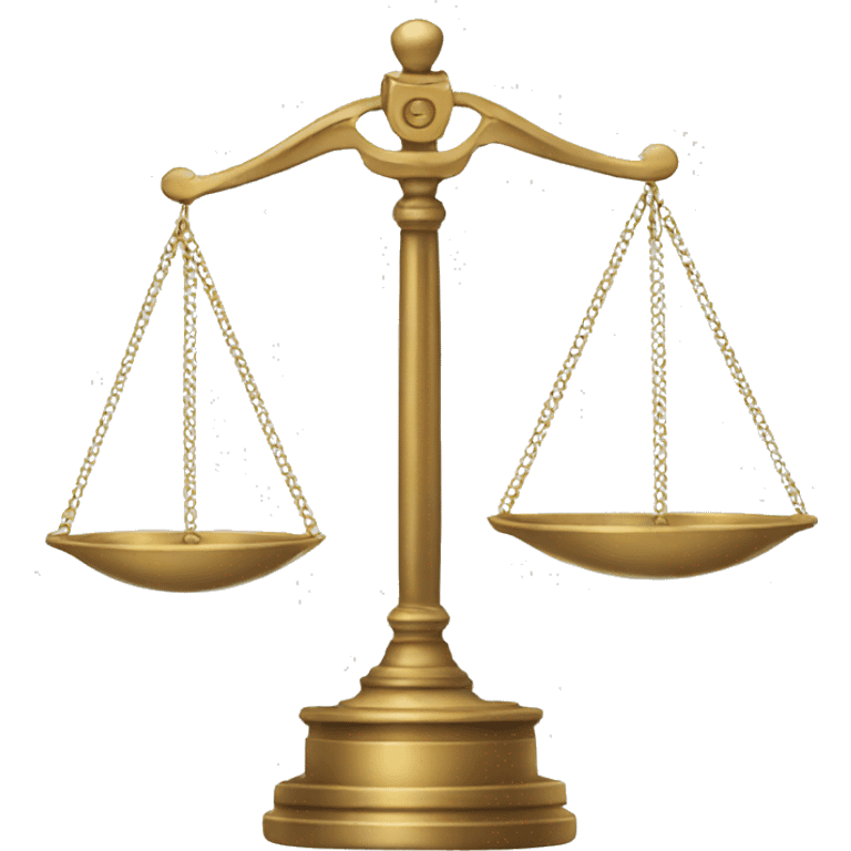 Scales of Justice emoji