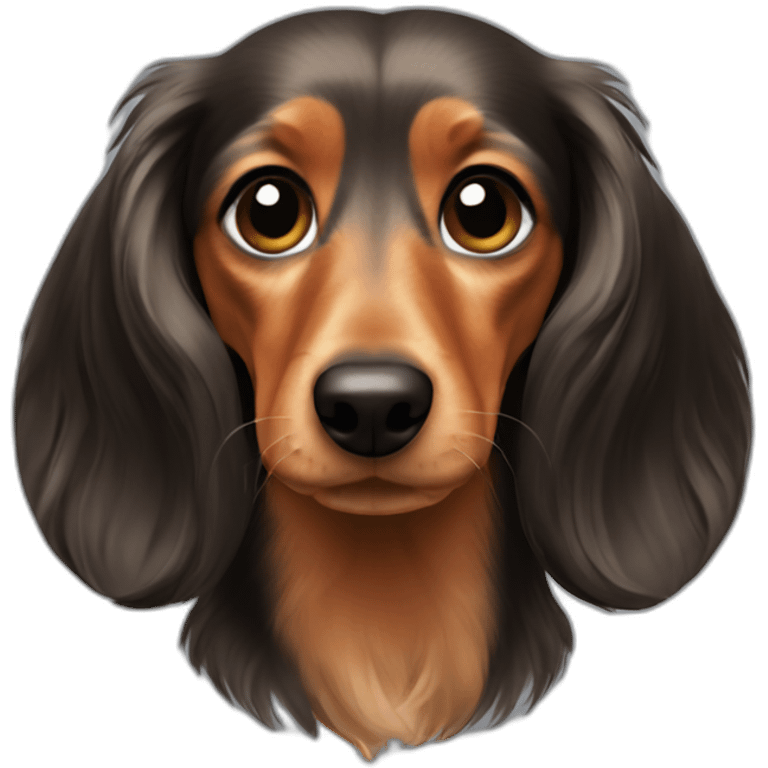 long hair dachshund emote emoji