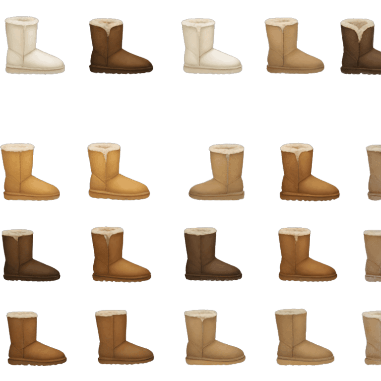 Ugg boots emoji