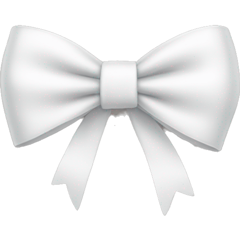 White bow  emoji