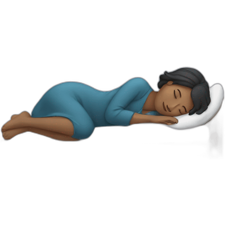 sleeping woman emoji