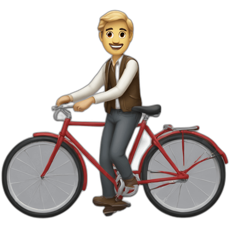 Gabriel holandés en bicicleta emoji