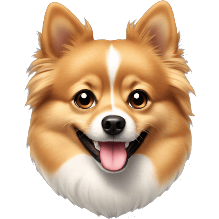 Pomchi showing underbite teeth emoji