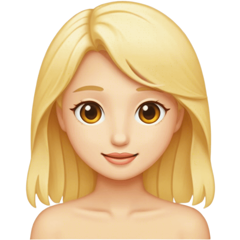 Blondy sueting  emoji