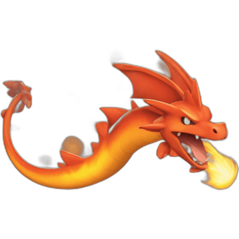 Dracaufeu de Pokémon emoji