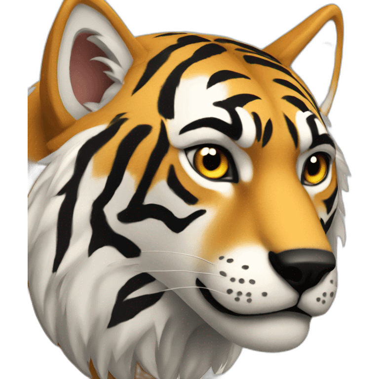 Tigre loup emoji