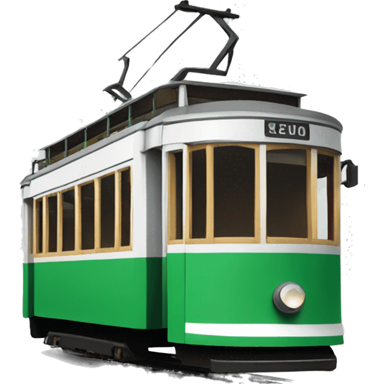 Lisbon tram emoji