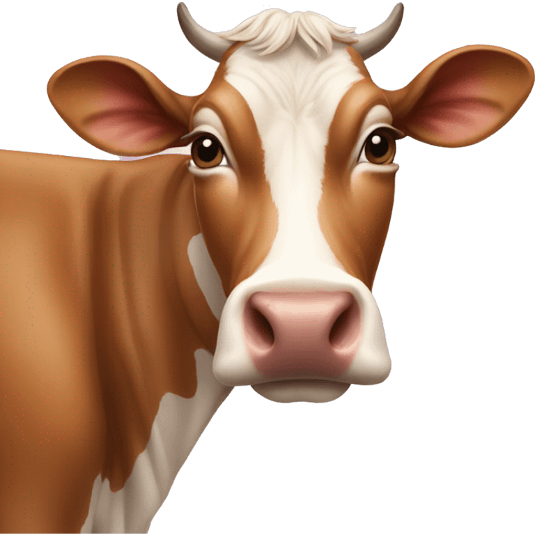 jersey cow emoji