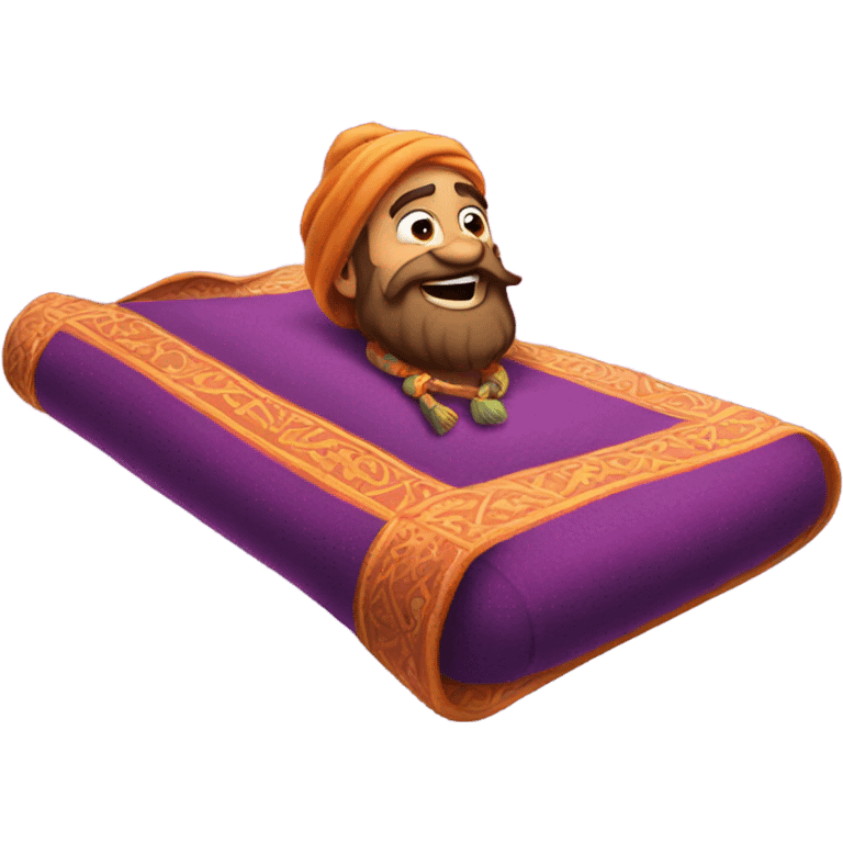 Magic carpet ride emoji