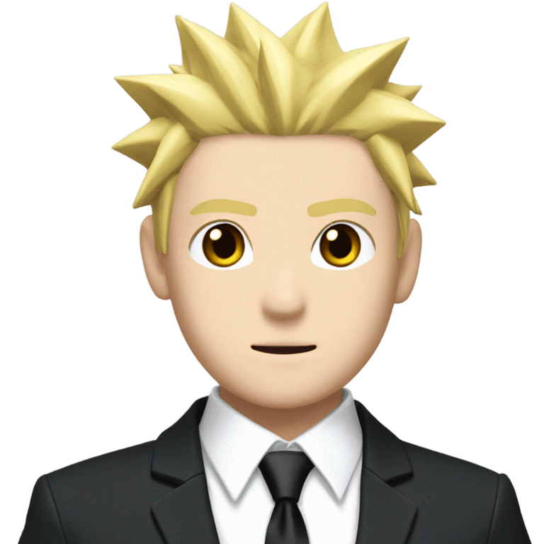 Naruto in suit emoji