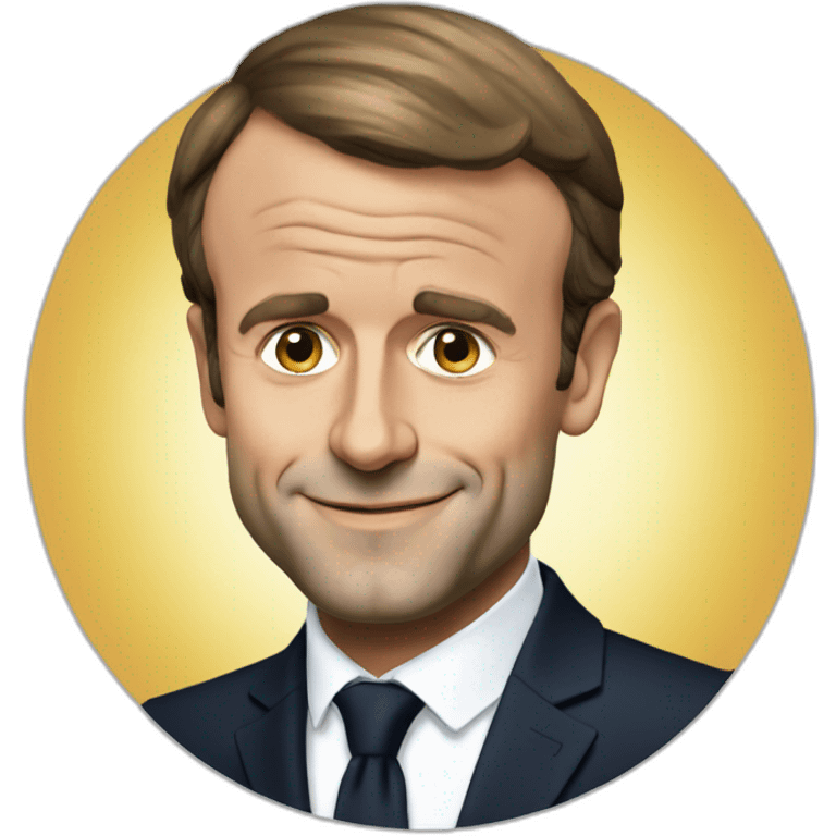 Emmanuel Macron emoji