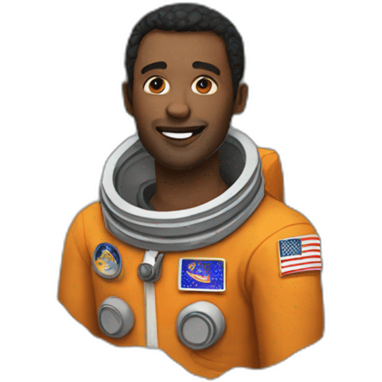 Man on moon emoji