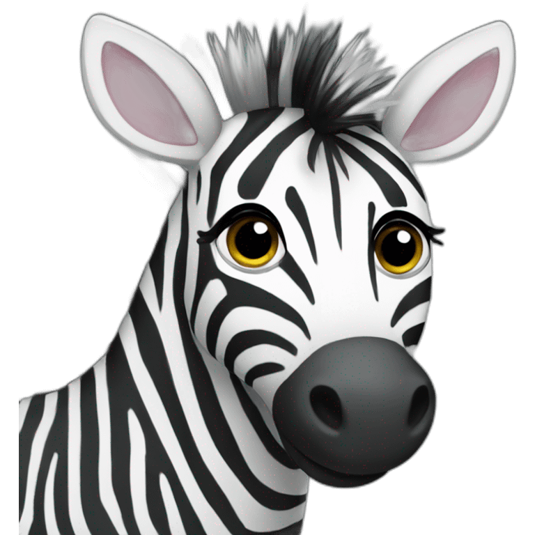 cute Zebra  emoji