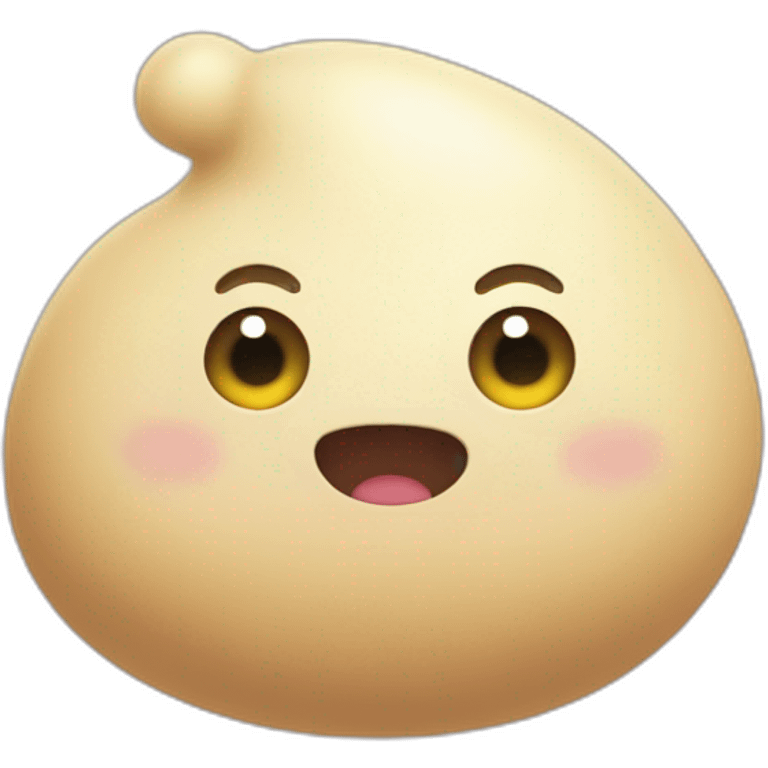 cute blob wanting to be picked up emoji