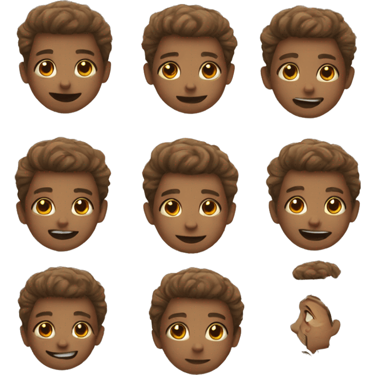 some friend kids emoji