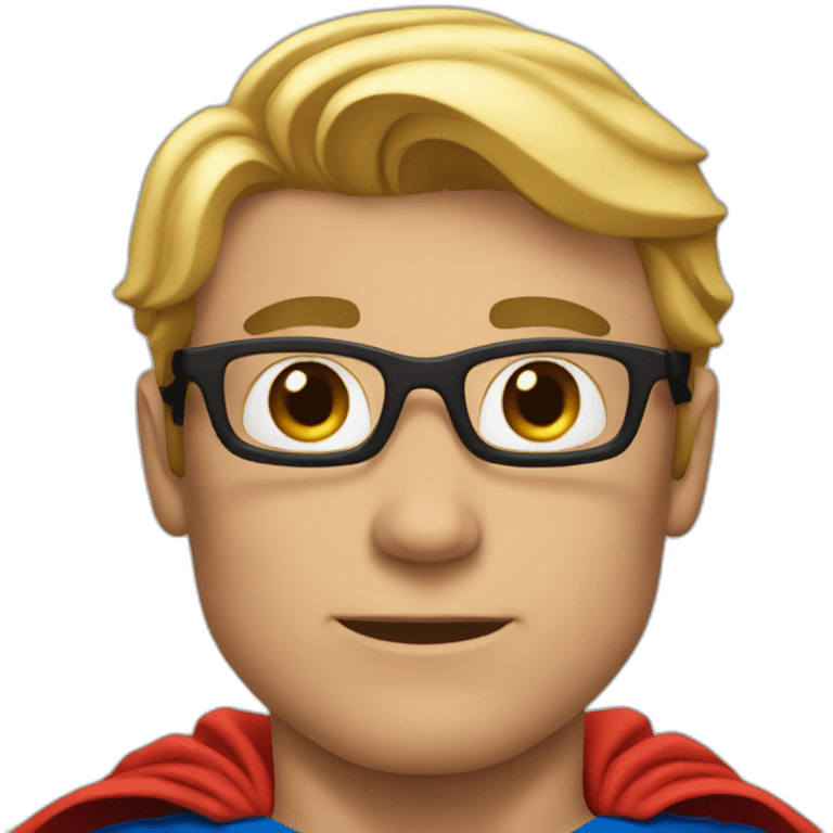 Super man emoji