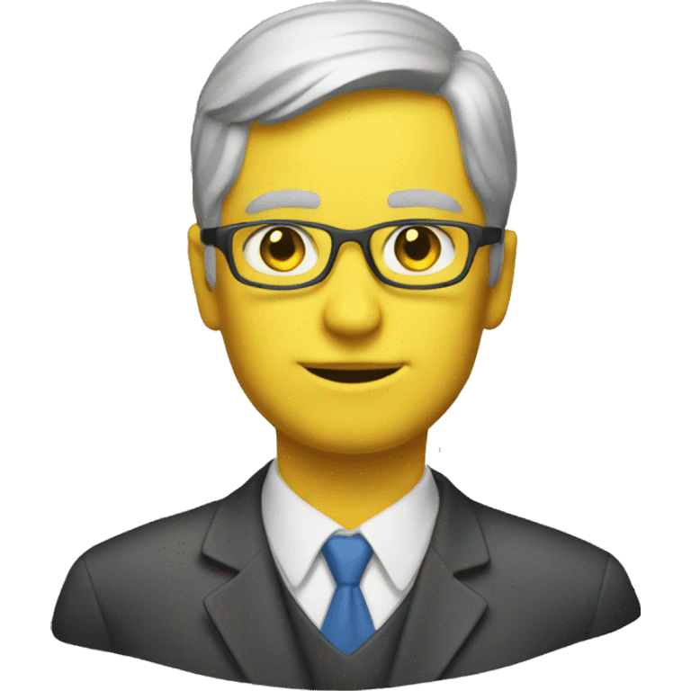 yellow teacher mathematics emoji