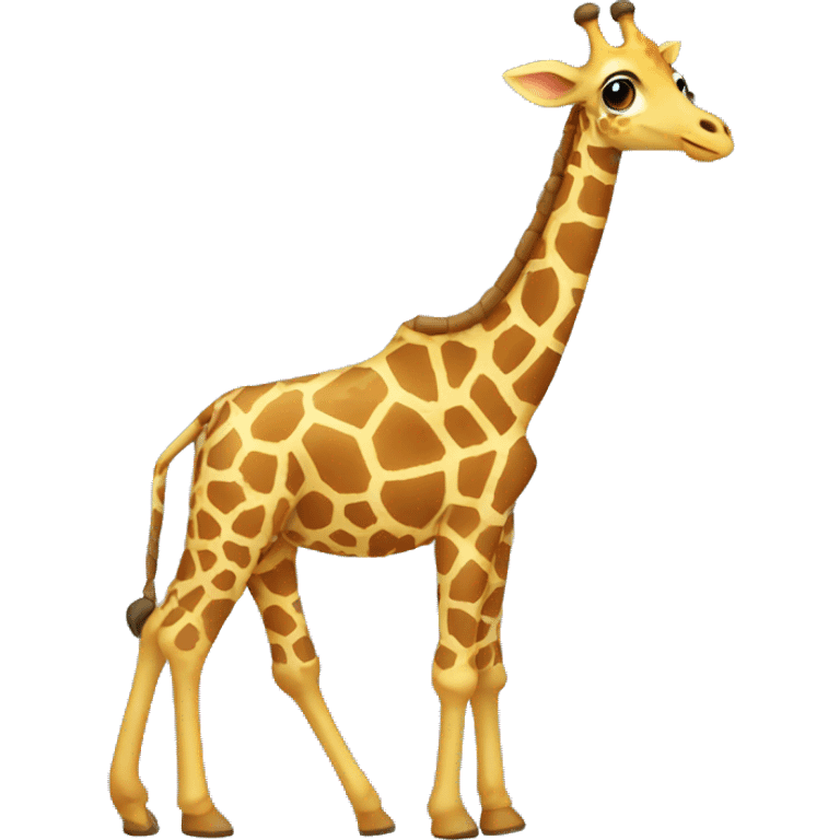 Giraffe with a dress  emoji