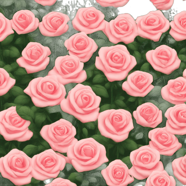 Rose garden emoji