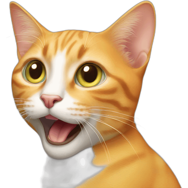 Mango daft cat emoji