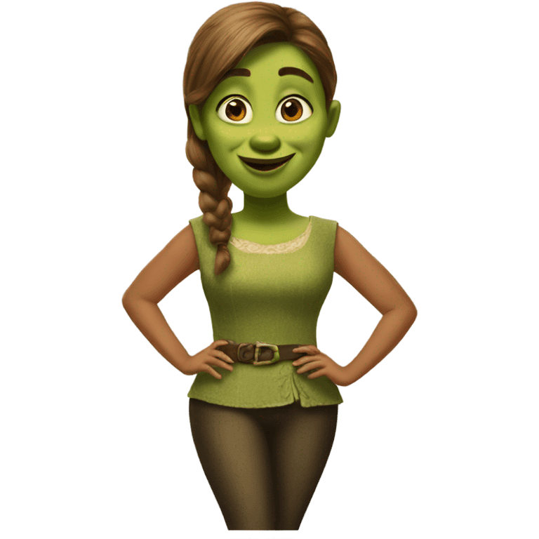 Fiona from Shrek emoji