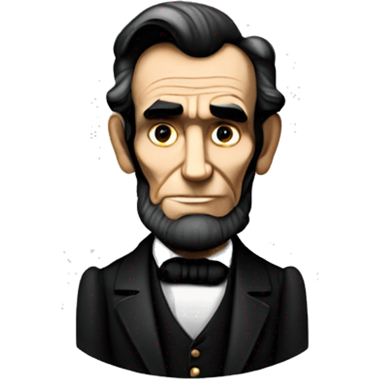 Abe Lincoln locked in emoji