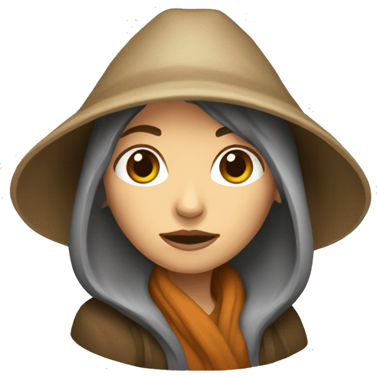 Hermit female emoji