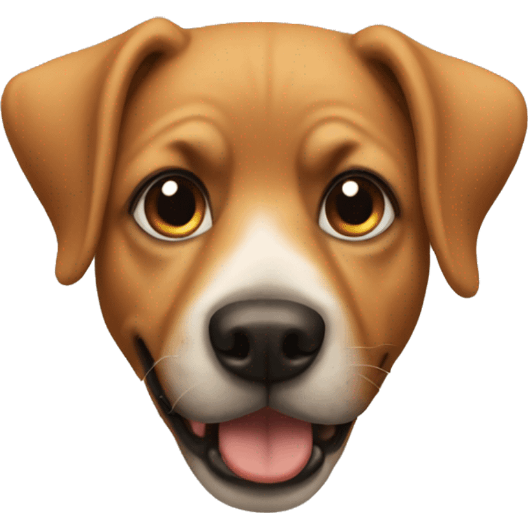 A dog emoji