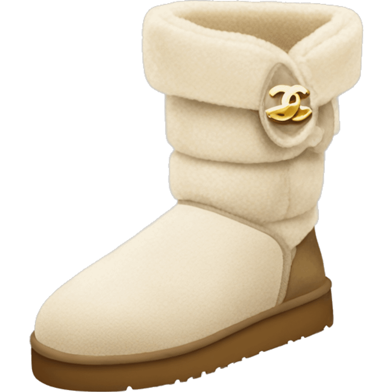 Chanel Ugg emoji