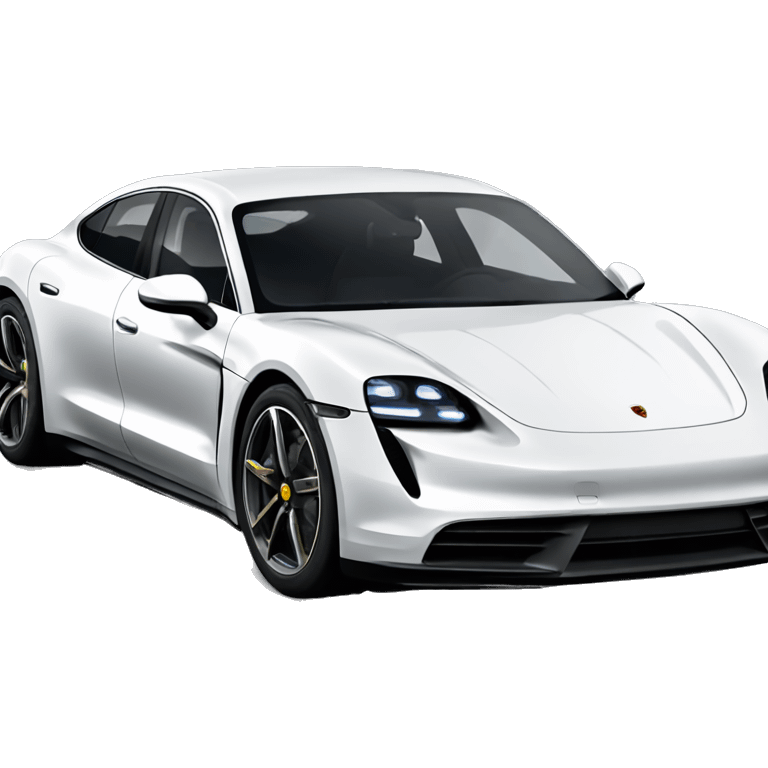 A Porsche taycan emoji