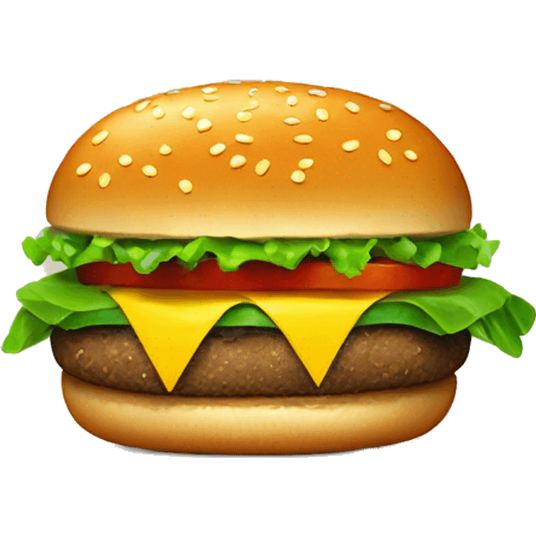 a vegeterian burger emoji