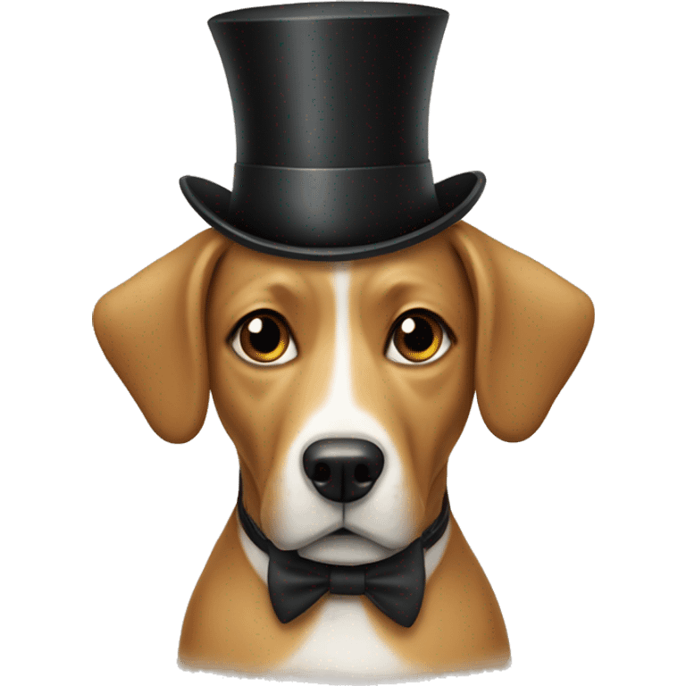 dog with prophet and monocle  emoji