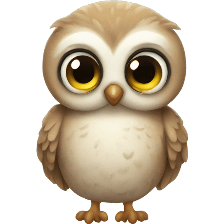 Baby owl emoji