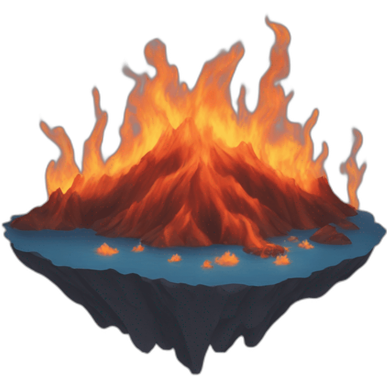 lake of fire emoji