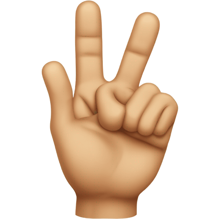 P letter hand sign emoji