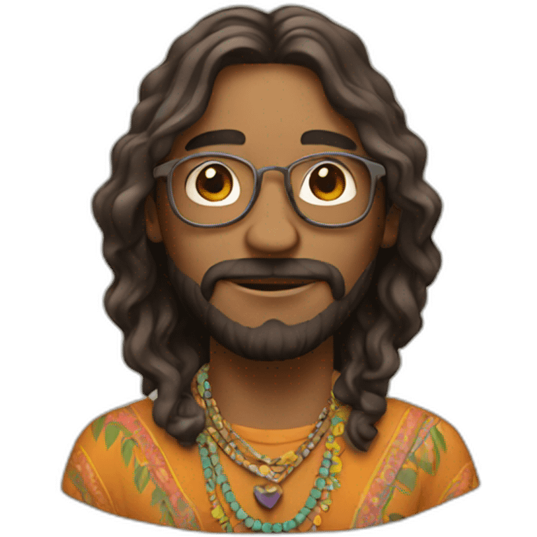 Hippie emoji