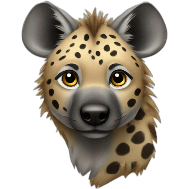 Spotted Hyena emoji