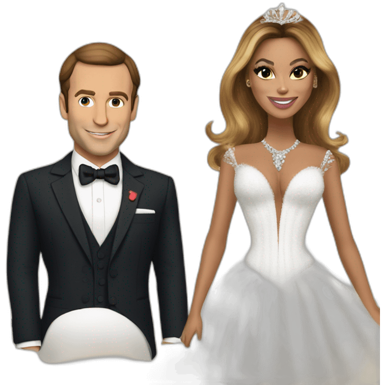 Macron Beyoncé emoji