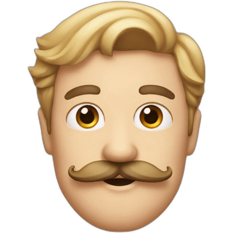 Mustache emoji