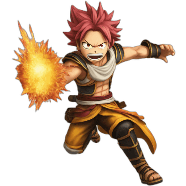 Natsu attaque emoji