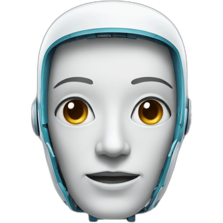 ai robot face emoji