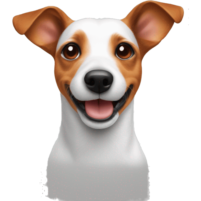 jack russel with orange ears emoji