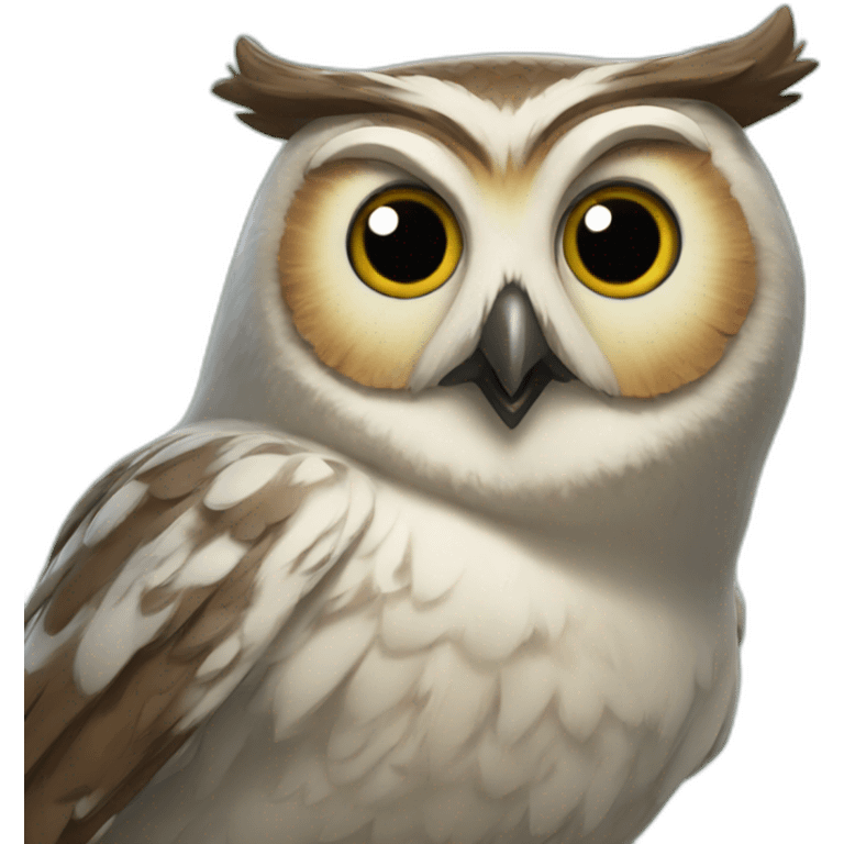 jolly owl emoji