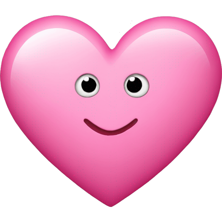 Heart pink emoji