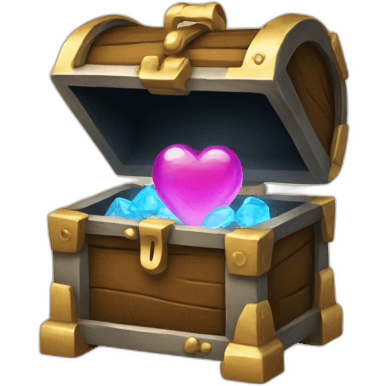 A treasure box emoji