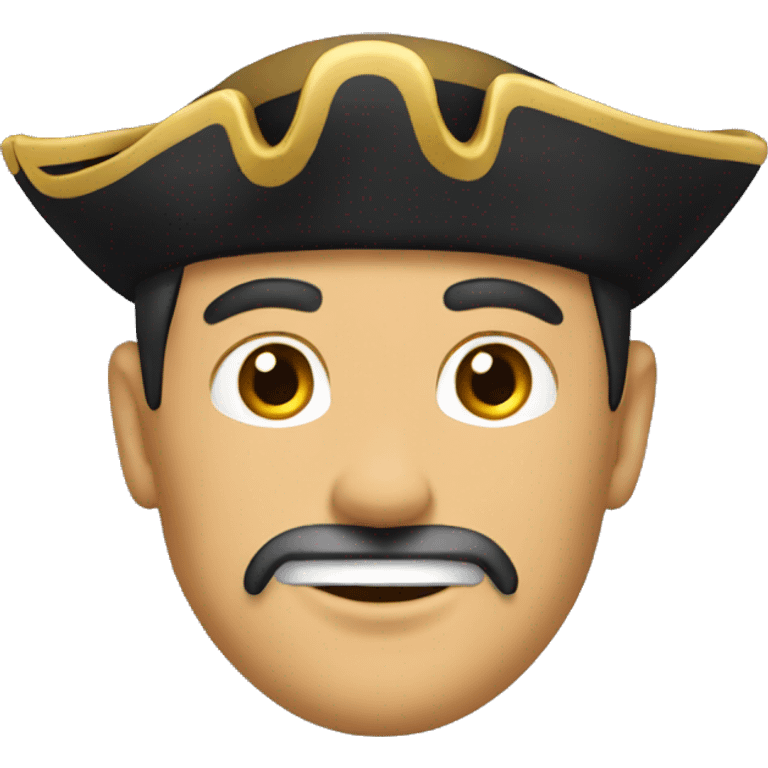 male, asian, pirate, gold ch emoji